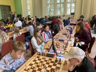 Blick in den Turniersaal